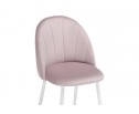 Стул на металлокаркасе Логан розовый / белый в Набережных Челнах