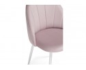 Стул на металлокаркасе Логан розовый / белый в Набережных Челнах