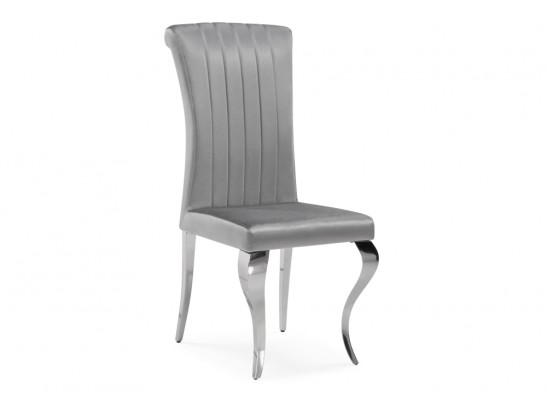 Стул на металлокаркасе Lund dark grey / steel в Набережных Челнах