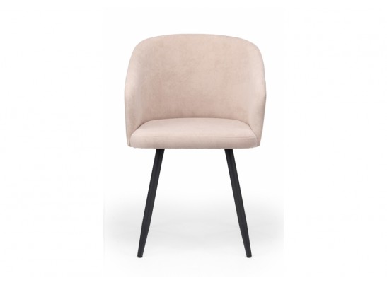 Стул на металлокаркасе Монер латте (glory 10) / черный в Набережных Челнах