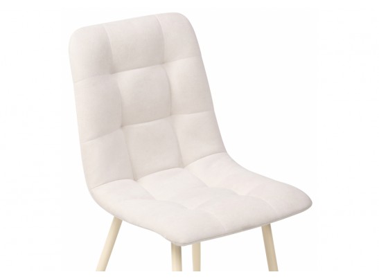 Стул на металлокаркасе Нора бежевый / бежевый в Набережных Челнах