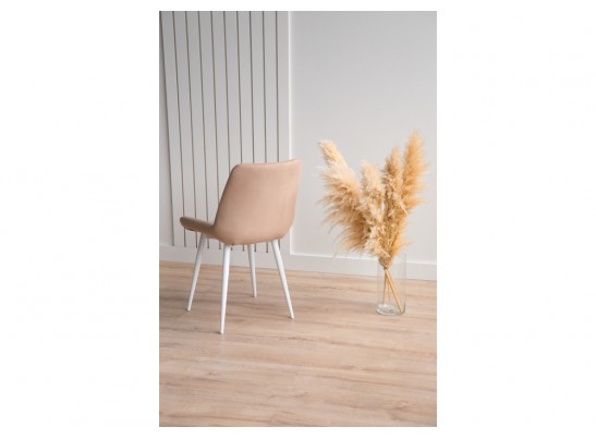 Стул на металлокаркасе Седа 360 бежевый (zd 210) / белый в Набережных Челнах