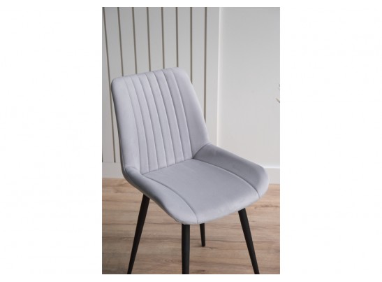 Стул на металлокаркасе Седа 360 светло-серый (zd 960) / черный в Набережных Челнах