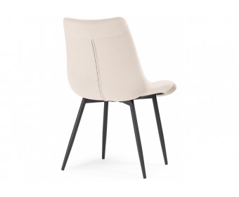 Стул на металлокаркасе Sidra beige / black