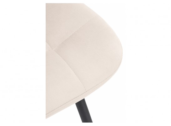 Стул на металлокаркасе Sidra beige / black в Набережных Челнах