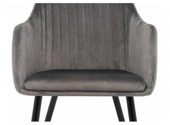 Стул на металлокаркасе Slam тёмно-серый в Набережных Челнах