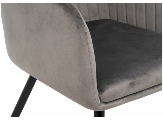 Стул на металлокаркасе Slam тёмно-серый в Набережных Челнах