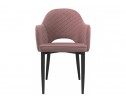 Стул на металлокаркасе Vener light purple / black в Набережных Челнах