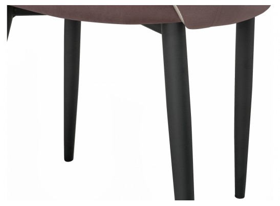 Стул на металлокаркасе Vener light purple / black в Набережных Челнах