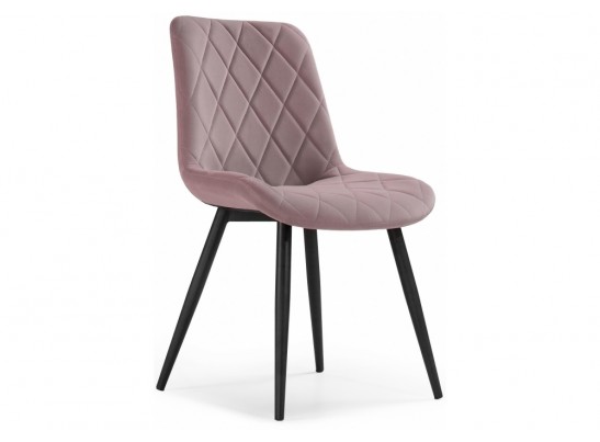 Стул на металлокаркасе Fox light purple / black в Набережных Челнах