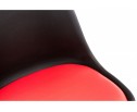 Стул Tulip черный / красный в Набережных Челнах