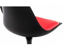 Стул Tulip черный / красный в Набережных Челнах