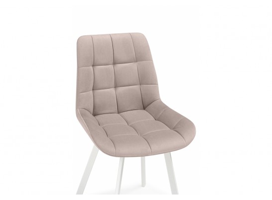 Стулья на металлокаркасе Челси 360 латте (ZD 290) / белый в Набережных Челнах