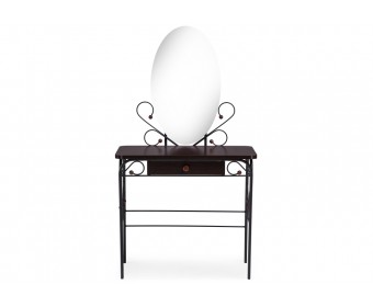 Туалетный столик Клео 3 черный / венге