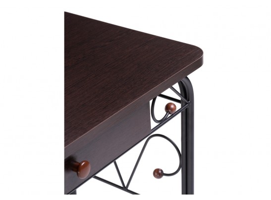 Туалетный столик Клео 3 черный / венге в Набережных Челнах