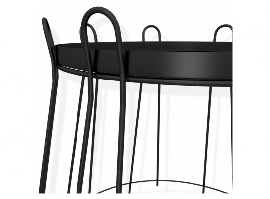 Журнальный столик SHT-CT6 черный муар в Набережных Челнах