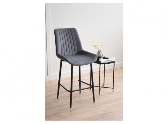 Полубарный стул Седа темно-серый (zd 995) / черный в Набережных Челнах