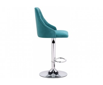 Барный стул Laguna blue velour