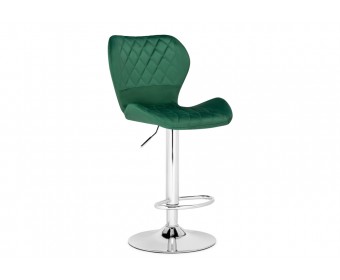 Барный стул Porch green / chrome