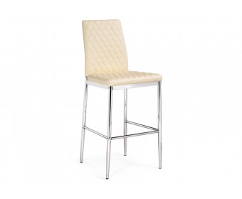 Барный стул Teon beige / chrome