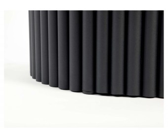 Деревянный стол Барел 89 черный / черный