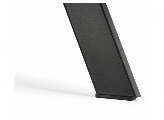 Деревянный стол Баргел 90х90х75 бетон / черный в Набережных Челнах