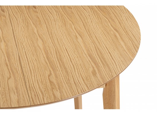 Деревянный стол Форли 100(130)x100 светлое дерево в Набережных Челнах