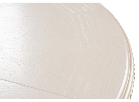 Деревянный стол Нозеан круглый бежевый / золото в Набережных Челнах