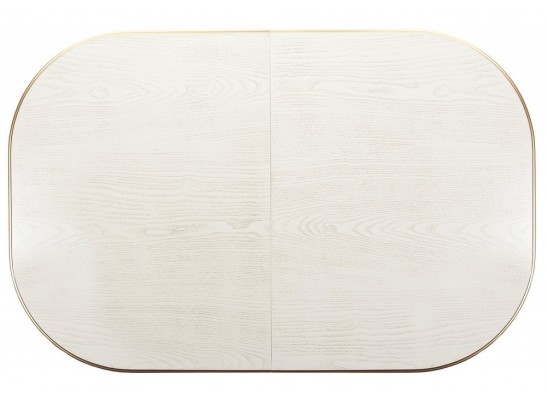 Деревянный стол Romeo 130(170)х85х75 молочный / патина золото в Набережных Челнах