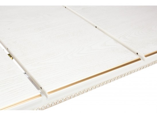 Деревянный стол Romeo 130(170)х85х75 молочный / патина золото в Набережных Челнах