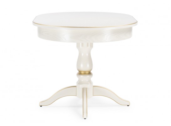 Деревянный стол Сайрус слоновая кость / золото в Набережных Челнах