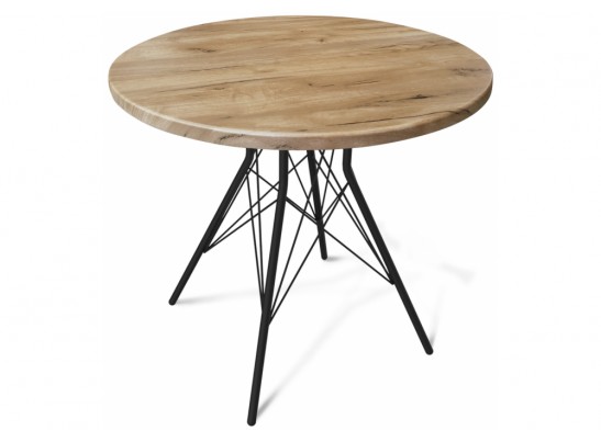 Деревянный стол SHT-TU2-1/80 МДФ черный / дуб тортуга в Набережных Челнах