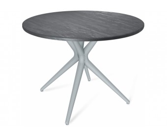 Деревянный стол SHT-TU30/90 серый / каменный уголь