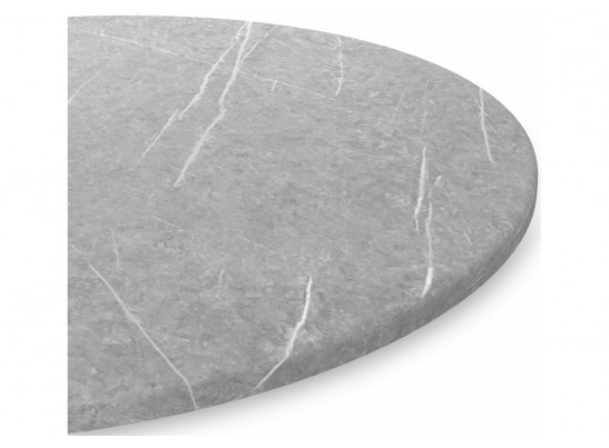 Деревянный стол SHT-TU43/TT 90 МДФ черный муар / серый мрамор в Набережных Челнах