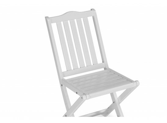 Деревянный стул Бриан 2 складной белый в Набережных Челнах