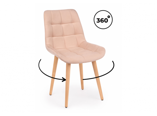 Деревянный стул Челси 360 бежевый (zd 210) / светлое дерево в Набережных Челнах