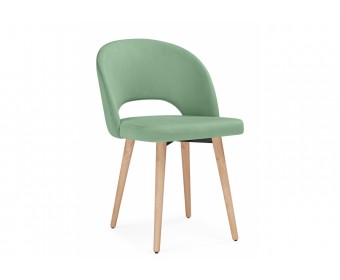 Деревянный стул Курбис фисташковый (zd 651) / светлое дерево