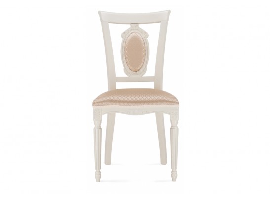 Деревянный стул Лино молочный / ромб 02 в Набережных Челнах