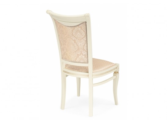 Деревянный стул Mariano линур блекл комби / слоновая кость