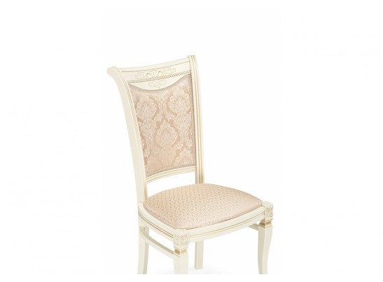 Деревянный стул Mariano линур блекл комби / слоновая кость