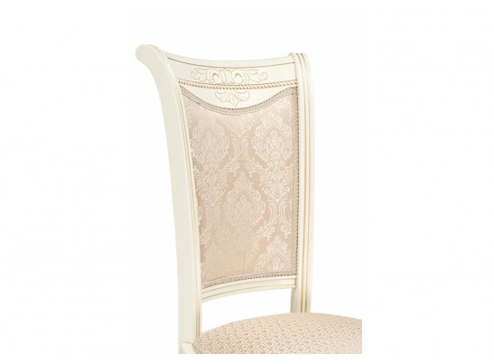 Деревянный стул Mariano линур блекл комби / слоновая кость