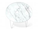 Кофейный столик SHT-CT27 белый мрамор / белый муар в Набережных Челнах