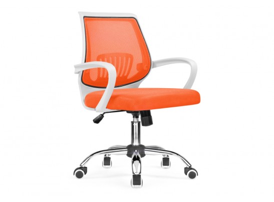 Компьютерное кресло Ergoplus orange / white в Набережных Челнах