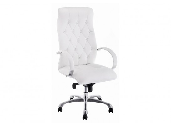 Компьютерное кресло Osiris white / satin chrome в Набережных Челнах