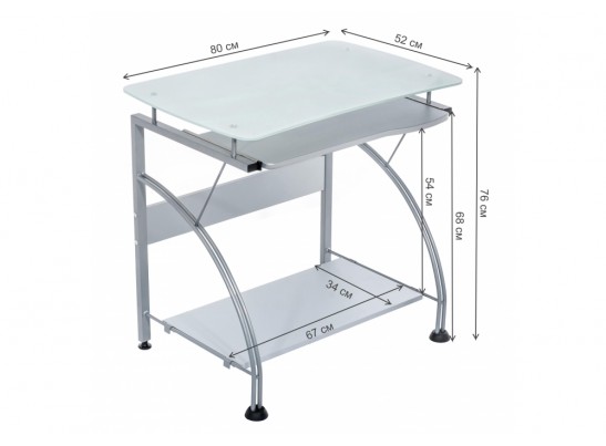 Компьютерный стол Glen 80х52х76 в Набережных Челнах