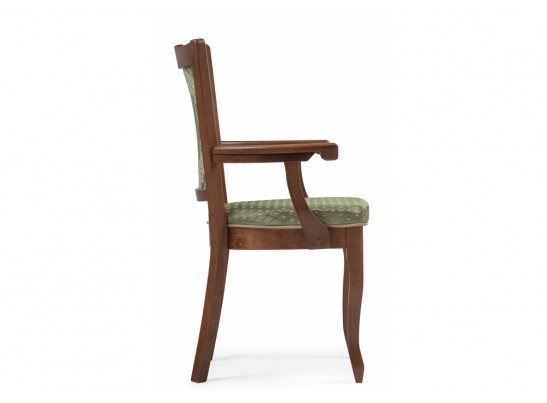 Кресло Холгри ткань soprano nefrit / ромб / миланский орех в Набережных Челнах
