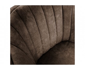 Кресло SHT-ST42-1/S64 трюфель / черный муар