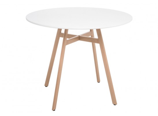 Обеденная группа Номиа 80 white / wood в Набережных Челнах