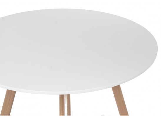 Обеденная группа Номиа 80 white / wood в Набережных Челнах