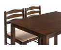 Обеденная группа Starter (стол и 4 стула) oak / beige в Набережных Челнах